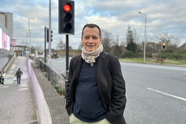 Christophe at Holland Park Roundabout