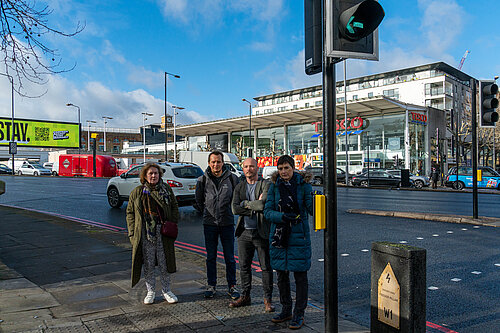 Earl's Court Team on Cromwell Road, opposite the Tesco